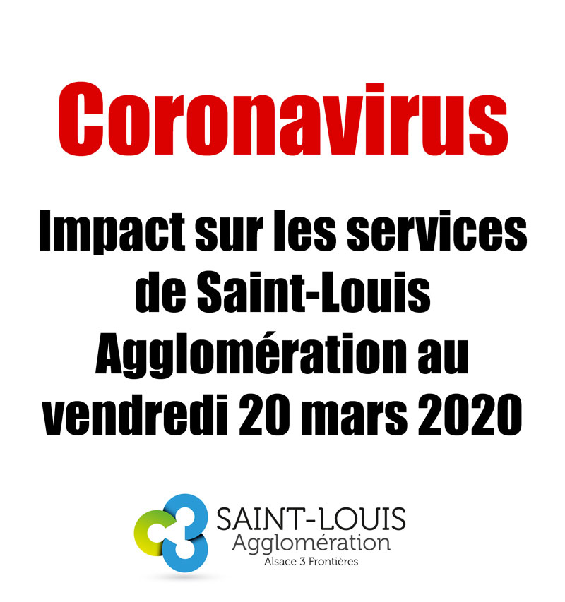 Coronavirus - Les mesures de la SLA au 20 mars
